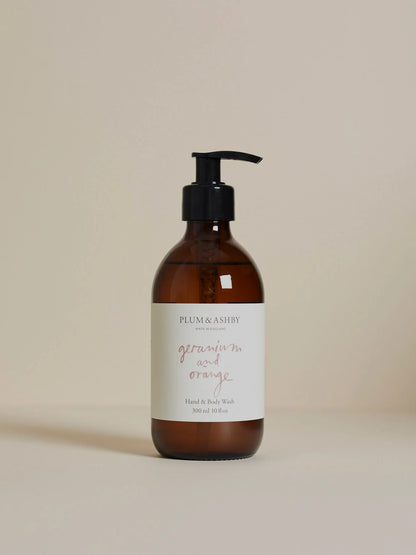 Geranium & Orange Hand & Body Wash