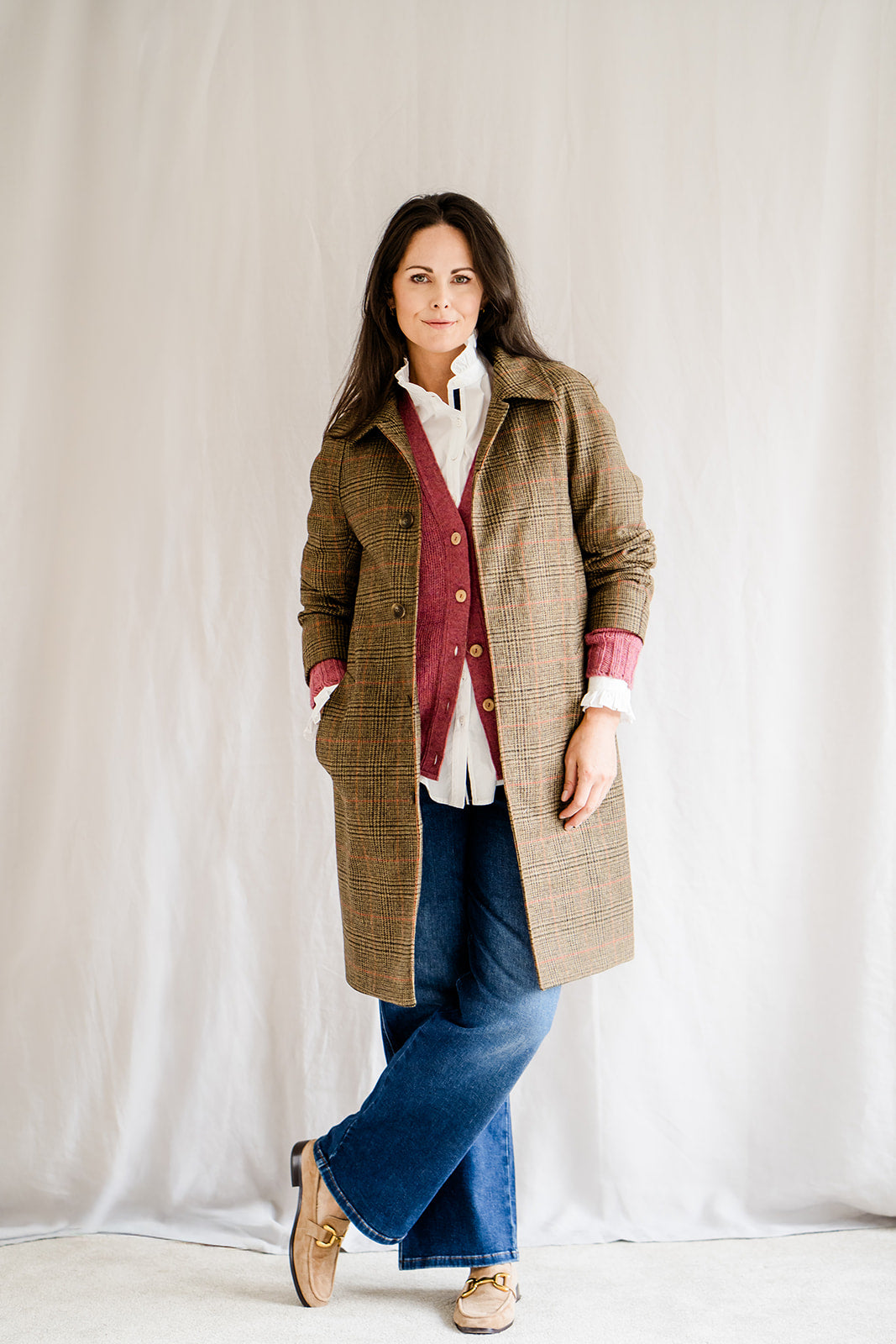 Laura Cardigan Heather