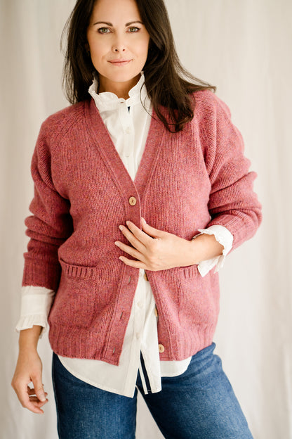 Laura Cardigan Heather