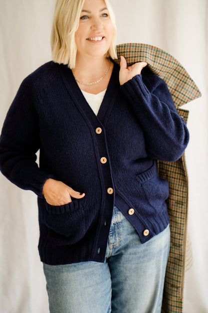Laura Cardigan Navy