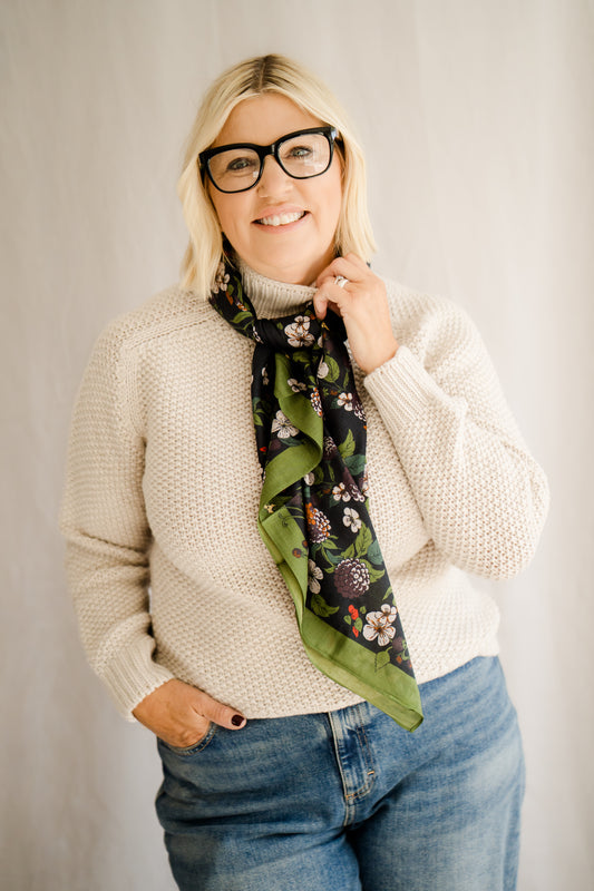 Pod & Pip Lambswool Waffle Jumper Almond