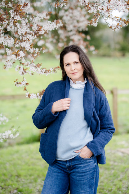 Relaxed Jacket Navy