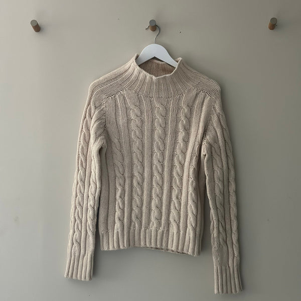 Pod & Pip Lambswool Cable Knit Jumper