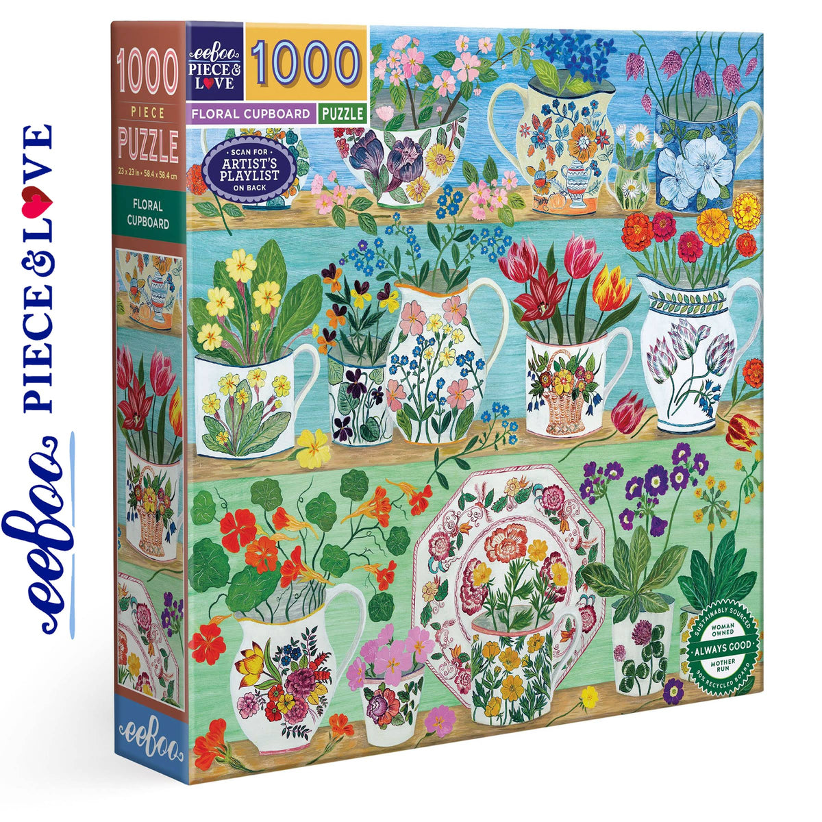 Floral Cupboard Jigsaw
