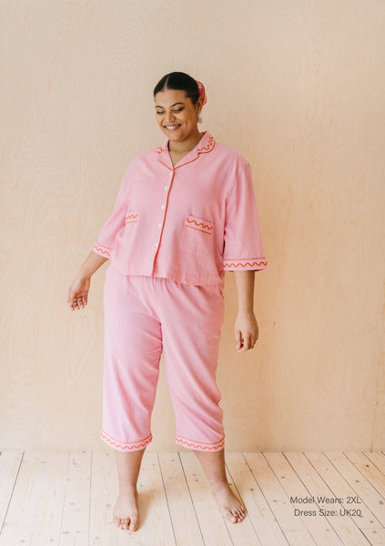 Pink Pyjamas Cotton & Linen