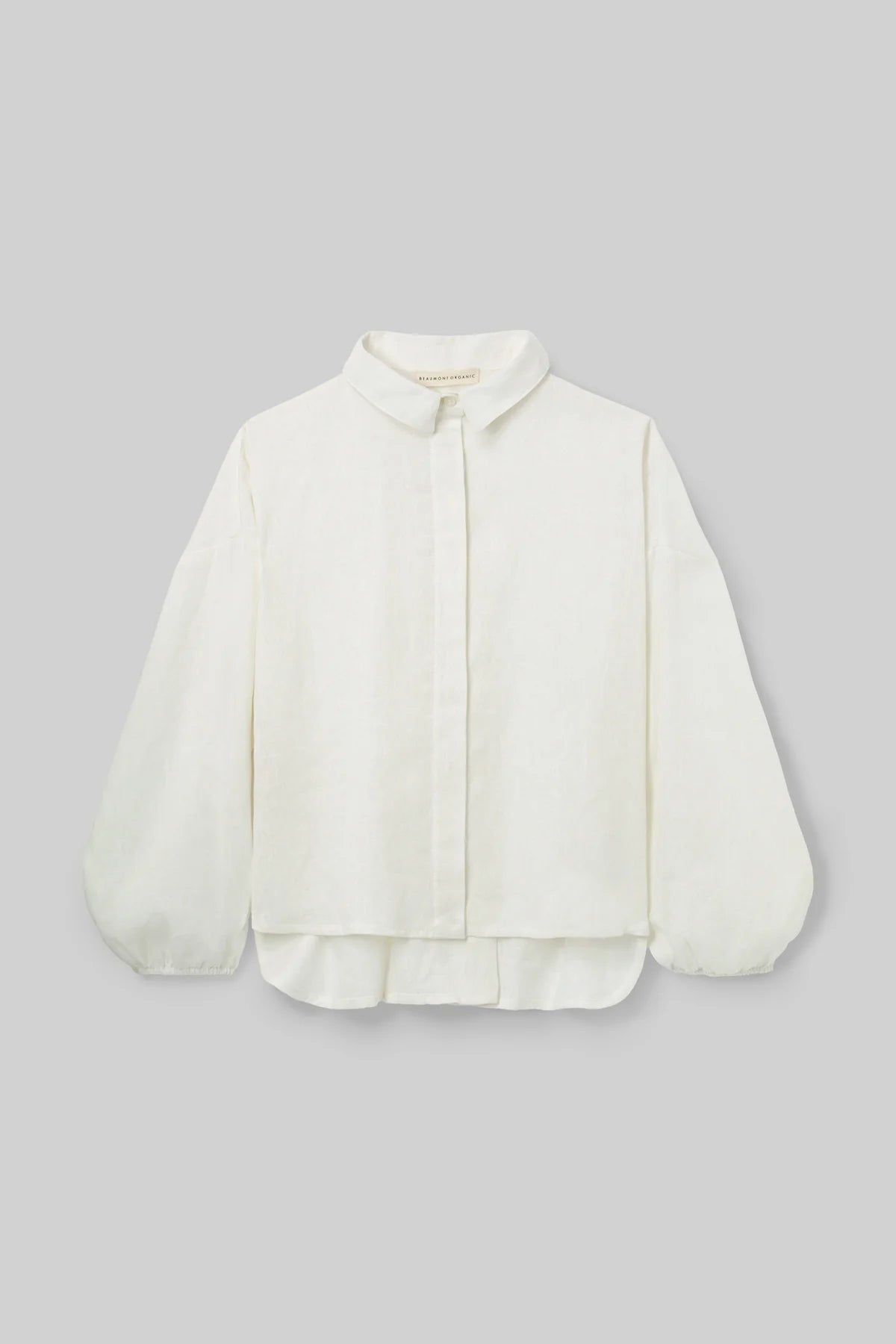 Beaumont Organic Amanda May Linen Shirt - Off White