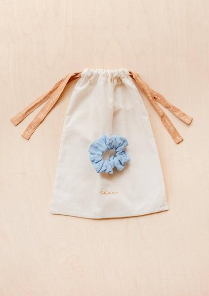 Blue Scallop Cotton Pyjamas