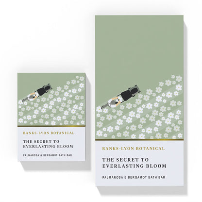 Palmarosa & Bergamot Solid Bath Oil Bar