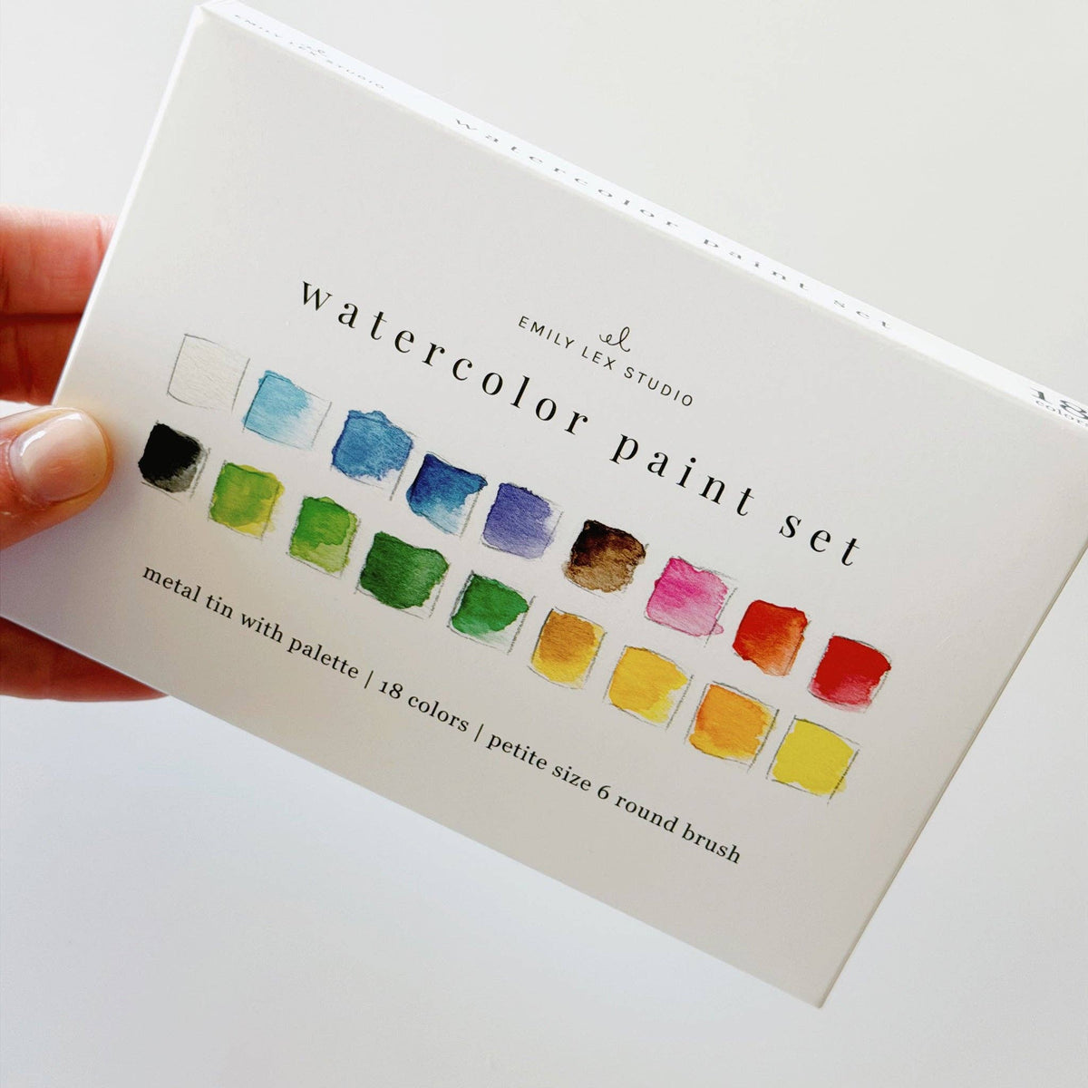 Watercolor Paint Set (18 colours with brush)