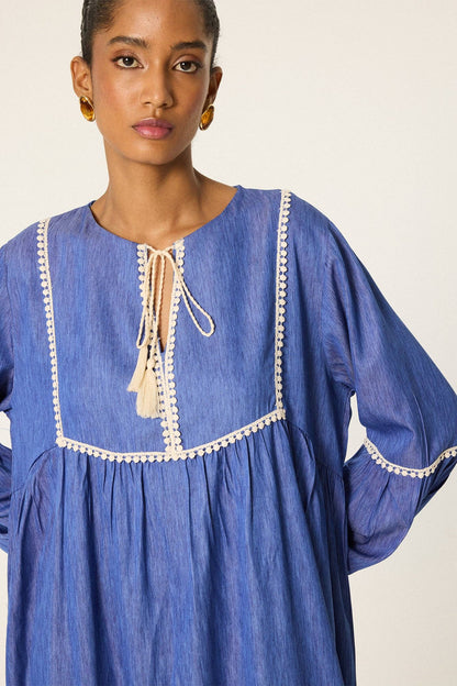 Blue Maxi Dress