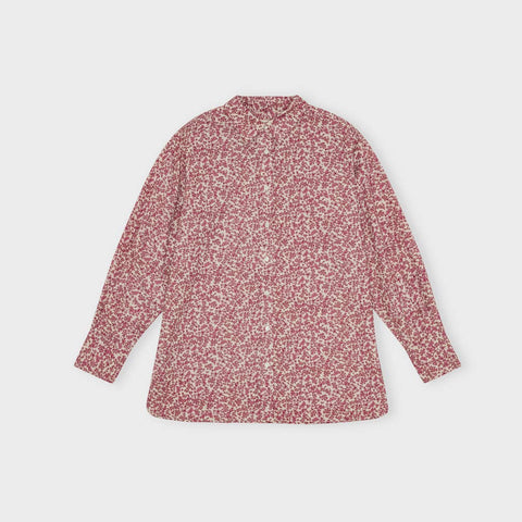 Rose Flower Poplin Shirt