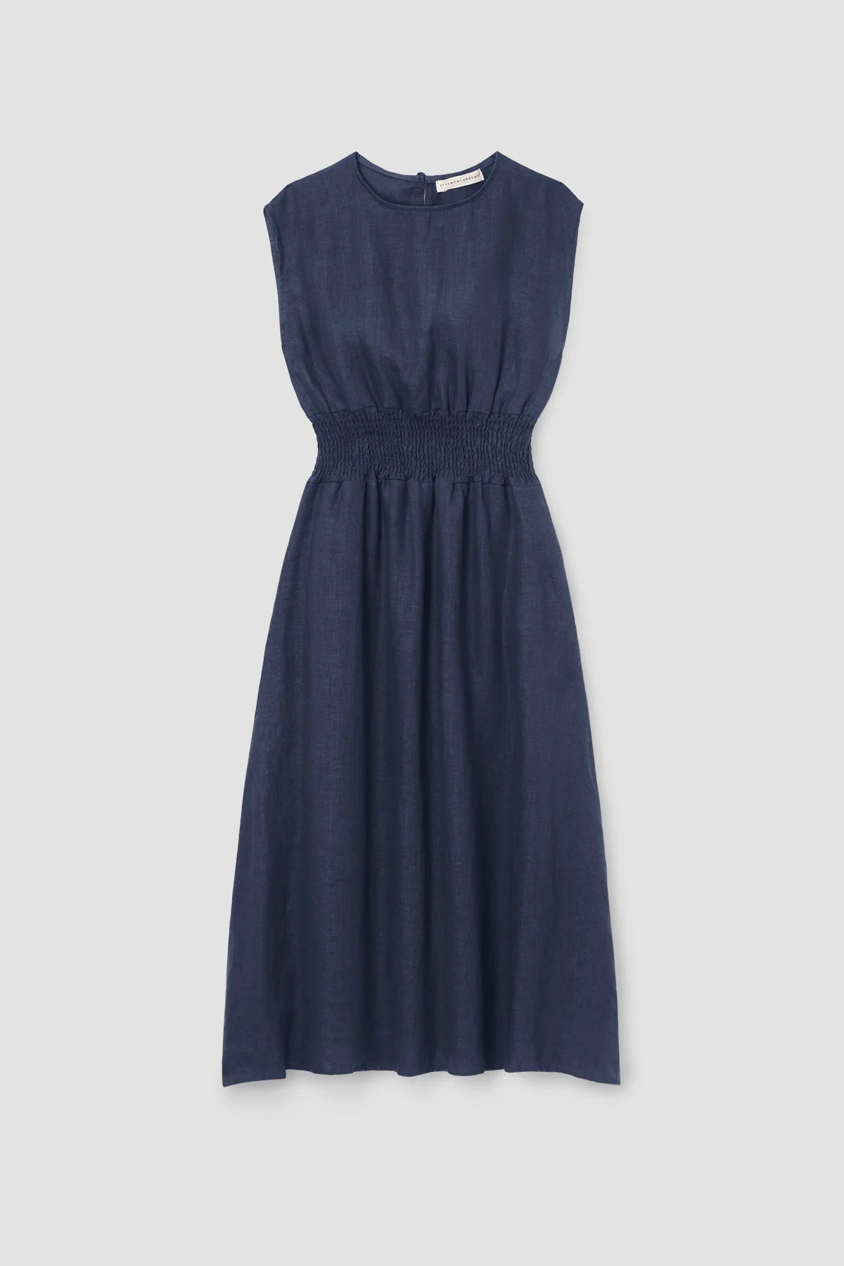 Beaumont Organic Ottillie-May Linen Dress - Midnight